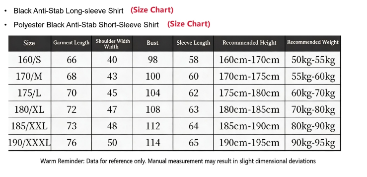 Outer Mulberry Silk EN388 Level 4 Stab-Resistant Short Sleeve Shirt