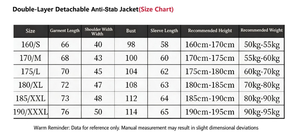 Stab-Resistant Work Jacket for Security & Field Use