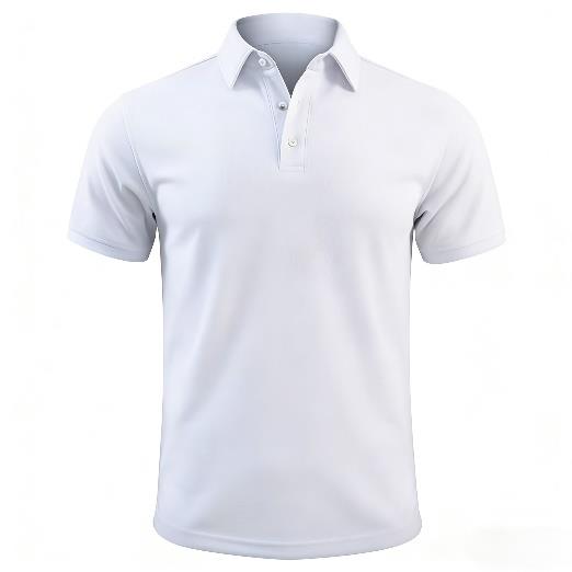Youth Black / White UHMWPE Stab-Resistant Polo Shirt
